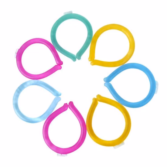 Scaldacollo PCM portatile di nuovo design, riscaldamento invernale, anello caldo, scaldamani appeso