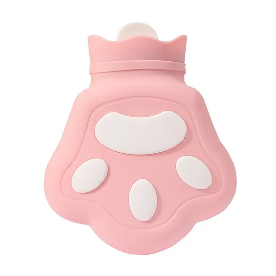 Scaldamani per microonde con borsa dell'acqua calda in silicone 2 in 1